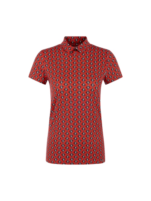 Marc Cain Women's Red Organic Cotton Shirt, 14 (N4)