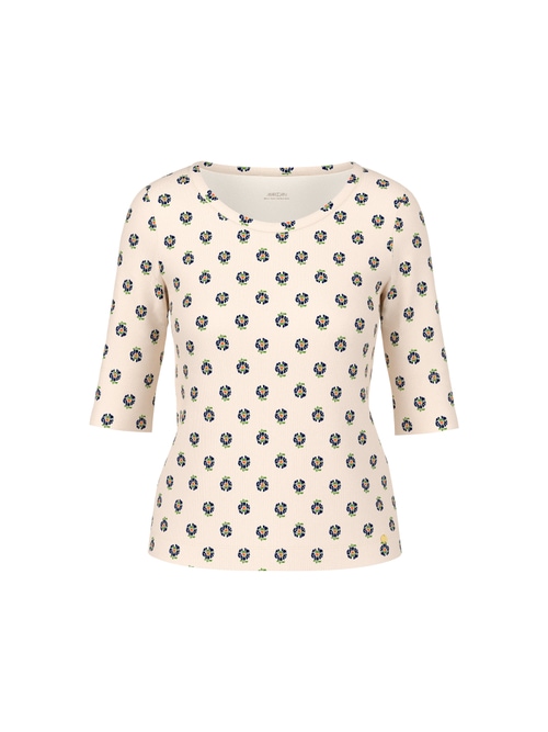 Marc Cain Women's White Stretch Cotton Shirt, 8 (N1)