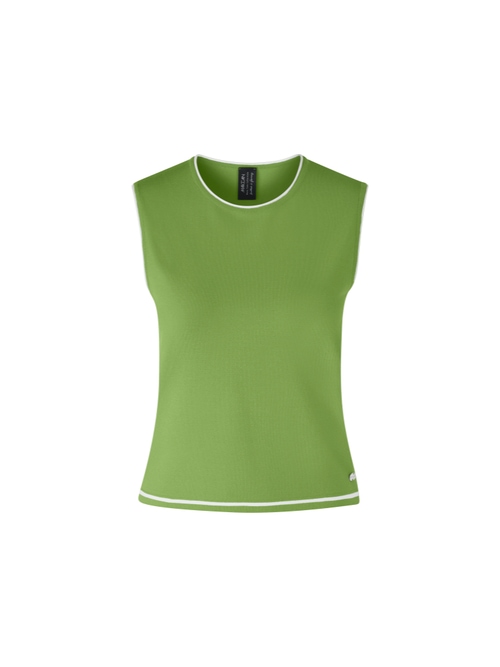 Marc Cain Women's Green ‘Rethink Together’ Viscose Blend Top, 8 (N1)