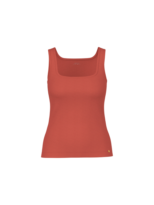Marc Cain Women's Yellow Ribbed Top Made From Modal Stretch, 20 (N7)