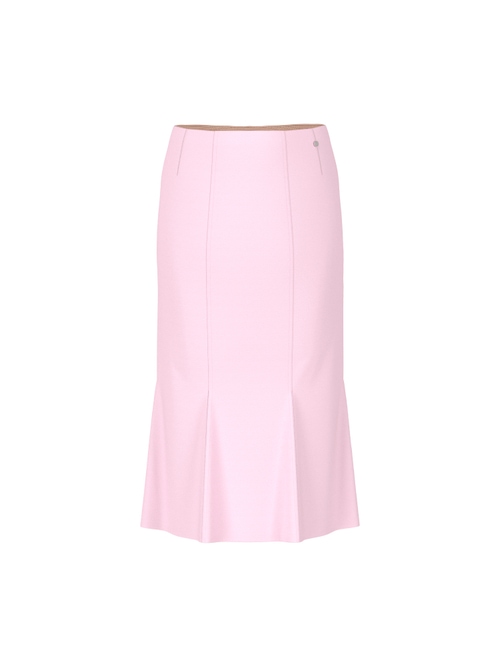 Marc Cain Women's Red Knee-Length Stretch Viscose Skirt, 18 (N6)