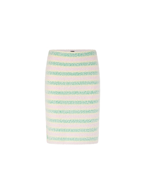 Marc Cain Women's Green ‘Knitted In Germany’ Bouclé Skirt, 8 (N1)