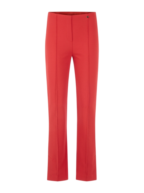 Marc Cain Women's Red Fatsa Pull-On Trousers In Feminine Fit, 18 (N6)