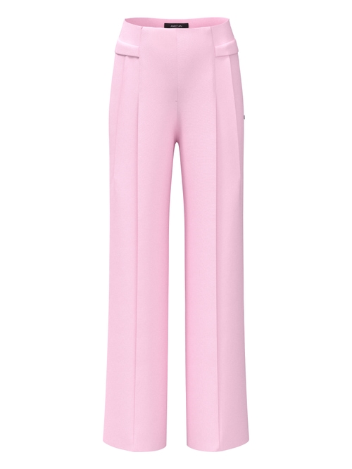 Marc Cain Women's Red Wichita Trousers With Zip, 18 (N6)