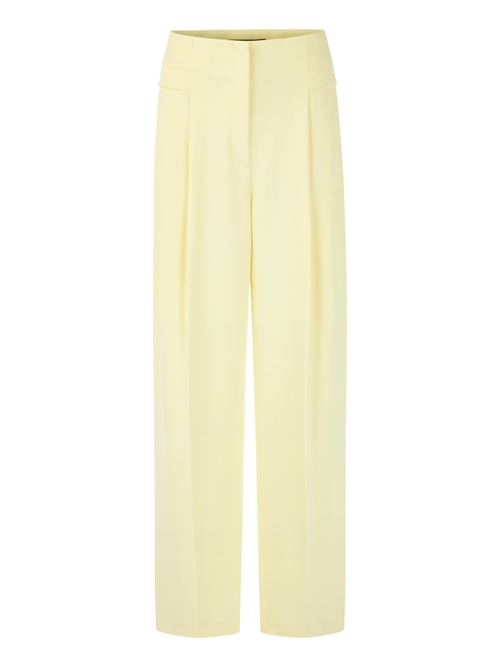 Marc Cain Women's Yellow Wichita Trousers With Zip, 18 (N6)