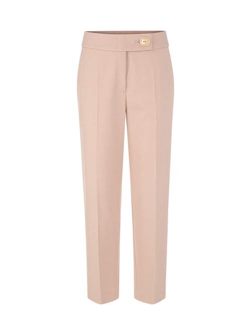 Marc Cain Women's Red Fordon Trousers In A Feminine Fit, 8 (N1)