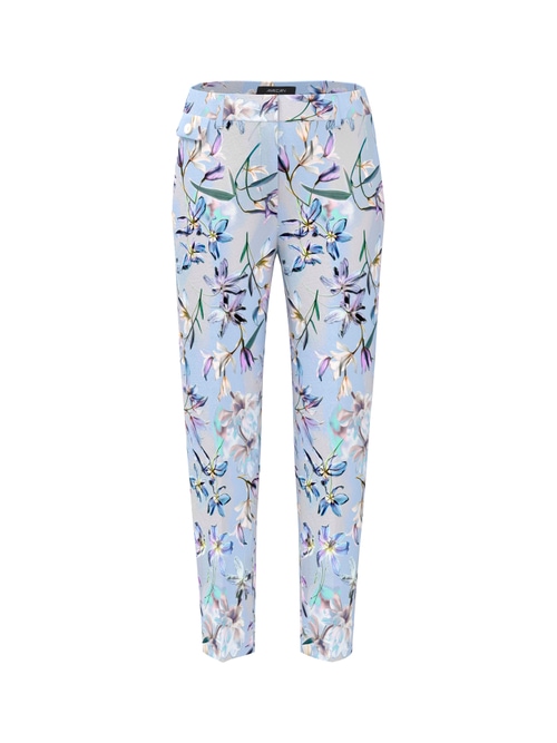 Marc Cain Women's Blue Fordon Trousers, Feminine Fit, 18 (N6)