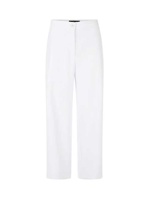 Marc Cain Women's White Wukari Trousers, Wide Fit, 16 (N5)