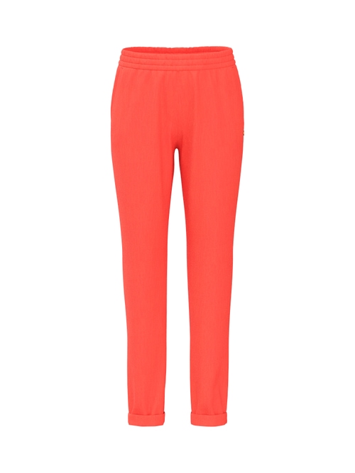 Marc Cain Women's Red Rhodos Lightweight Pull-On Trousers, 16 (N5)