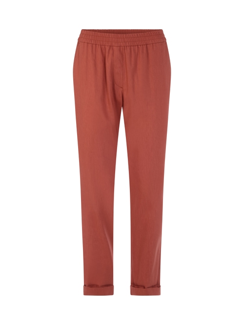 Marc Cain Women's Yellow Rhodos Lightweight Pull-On Trousers, 16 (N5)