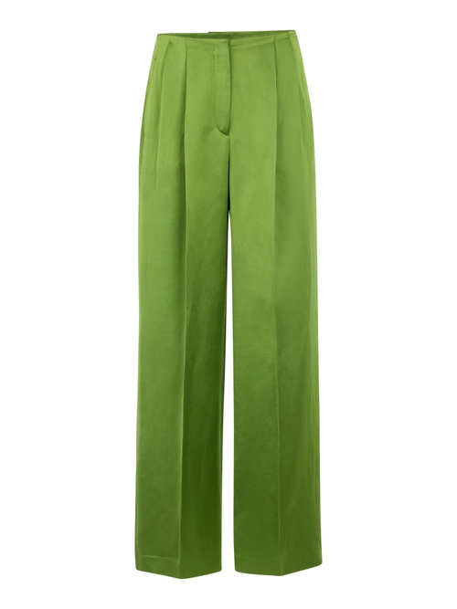 Marc Cain Women's Green Wichita Wide Cut Trousers, 18 (N6)