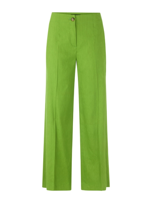 Marc Cain Women's Green Waukee Linen-Viscose Trousers, 8 (N1)