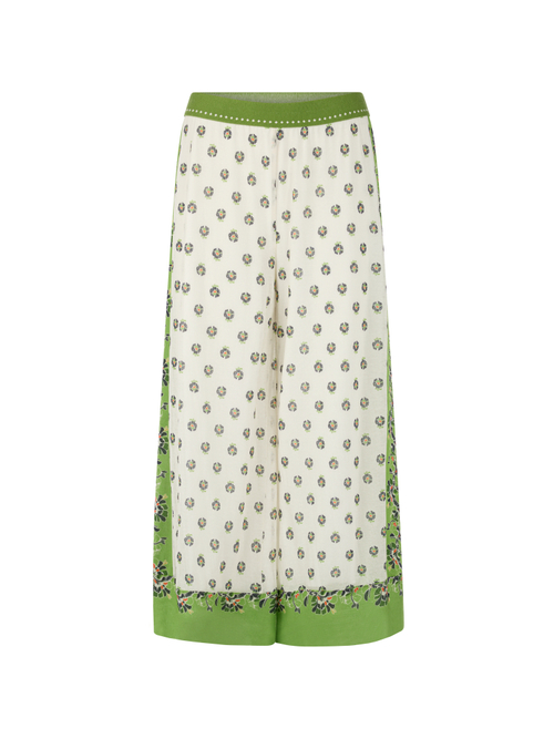 Marc Cain Women's White Willmar ‘Knitted In Germany’ Trousers, 10 (N2)