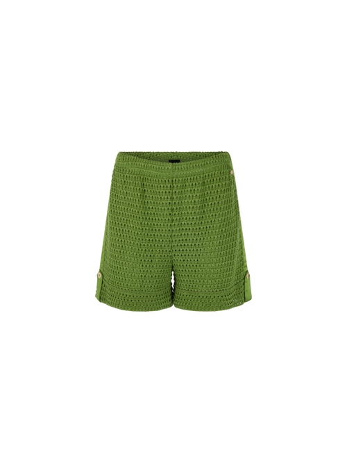Marc Cain Women's Green Washington ‘Rethink Together’ Shorts, 10 (N2)