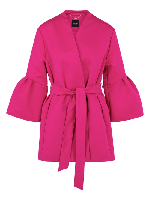Marc Cain Women's Red Elegant Couture Coat, 20 (N7)