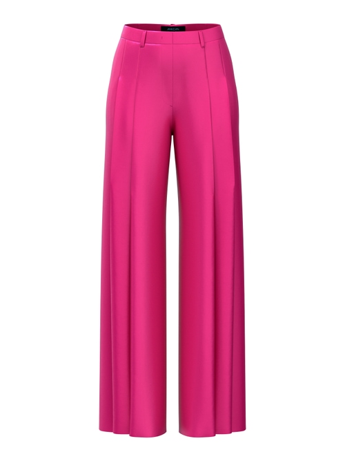 Marc Cain Women's Red Extra-Long Warangal Trousers, 20 (N7)
