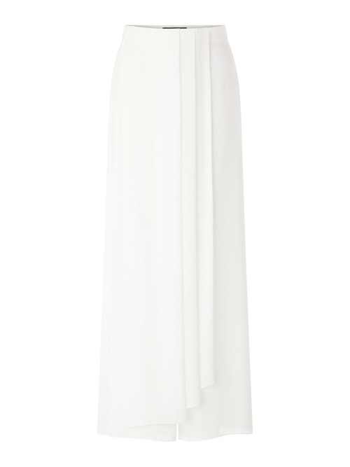 Marc Cain Women's White “Rethink Together” Willmar Trousers, 10 (N2)