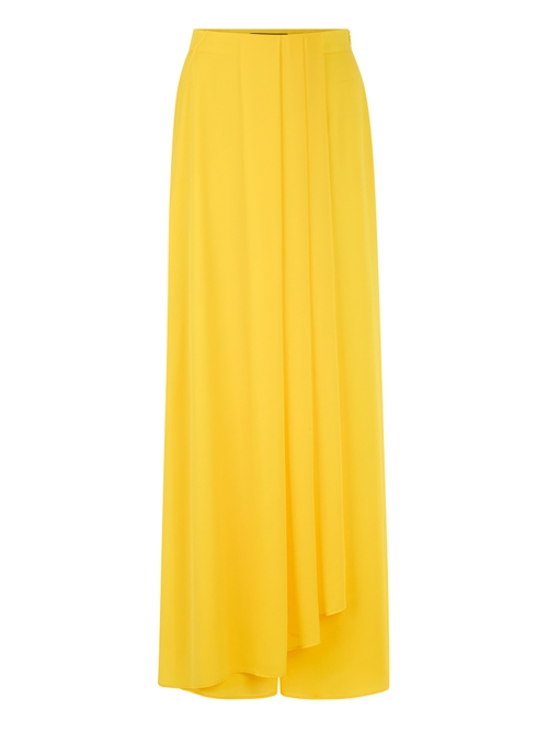 Marc Cain Women's Yellow “Rethink Together” Willmar Trousers, 10 (N2)