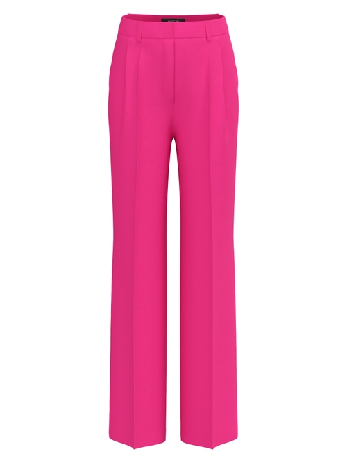 Marc Cain Women's Red Wasco Long Cut Trousers, 16 (N5)