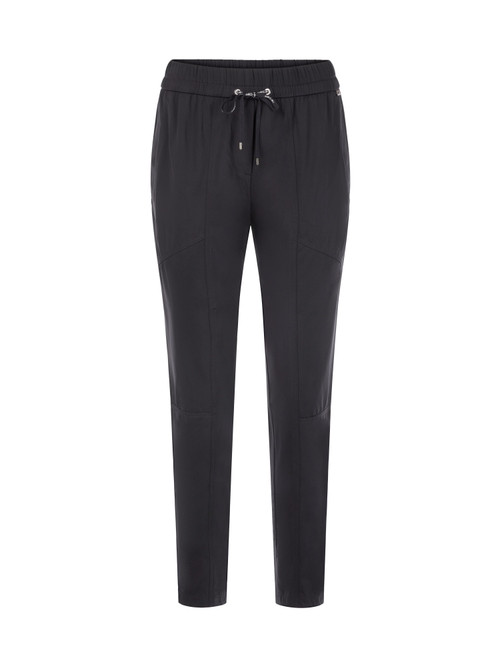 Marc Cain Women's Blue Rhodos Relaxed Fit Pants, 18 (N6)