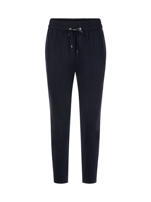Marc Cain Women's Blue Rhodos Relaxed Fit Pants, 10 (N2)