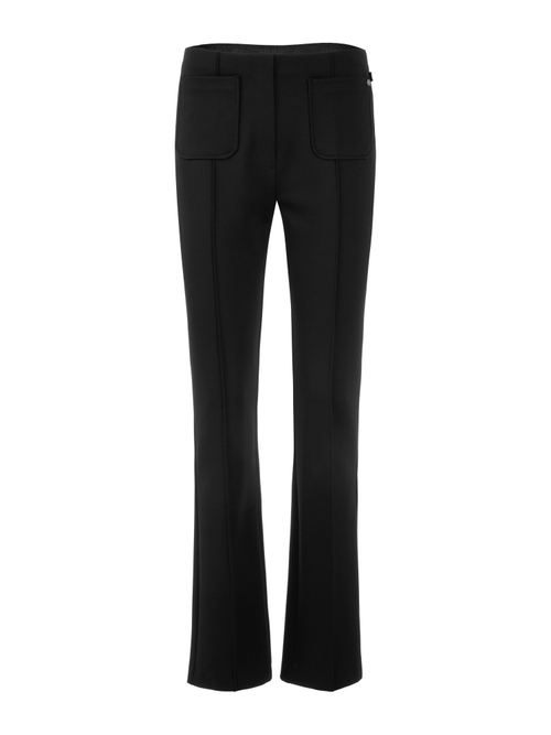 Marc Cain Women's Black Frederica Flared Pants, 8 (N1)