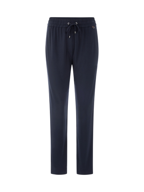 Marc Cain Women's Blue Rhodos Stretch Pull-On Trousers, 12 (N3)