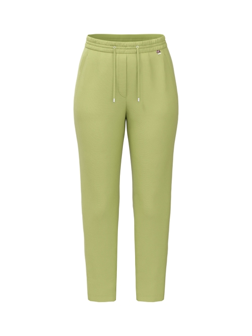 Marc Cain Women's Green Rhodos Stretch Pull-On Trousers, 18 (N6)