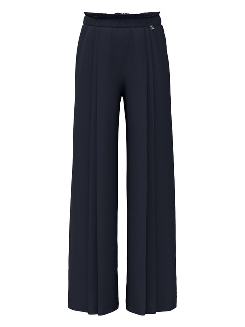 Marc Cain Women's Blue Winnipeg High-Waist Trousers, 8 (N1)