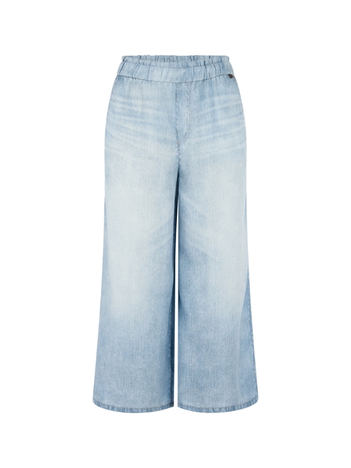 Marc Cain Women's Blue Willmar ‘Rethink Together’ Trousers, 12 (N3)