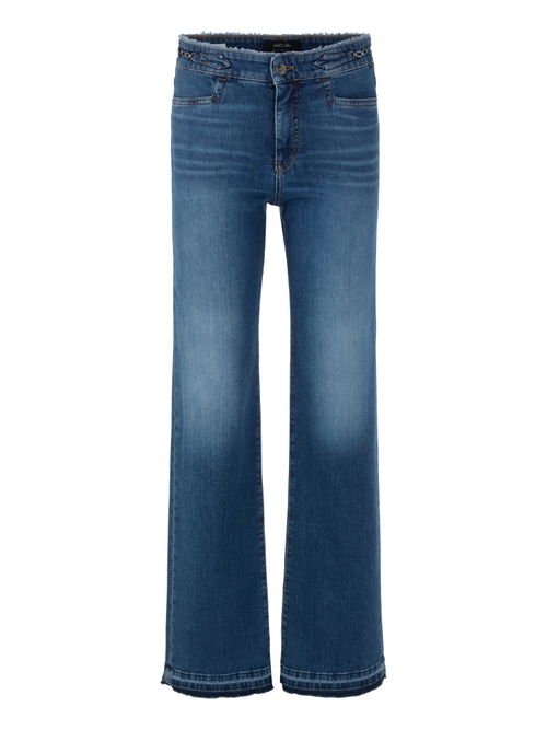 Marc Cain Women's Blue Faid Flared Jeans, 18 (N6)