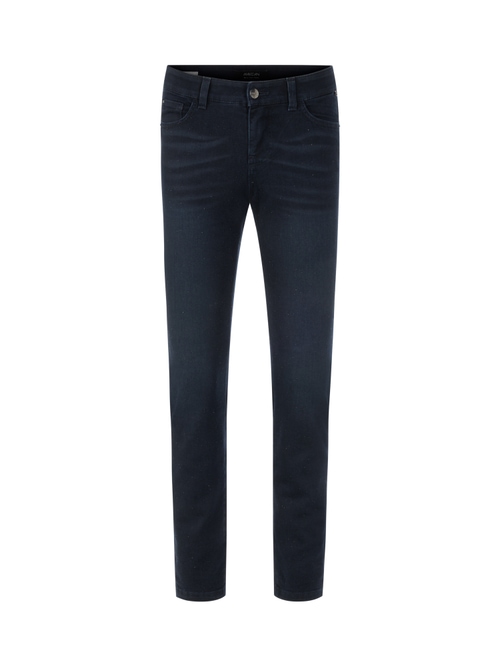 Marc Cain Women's Blue Silvi Slim-Fit Jeans With Low Waistband, 16 (N5)