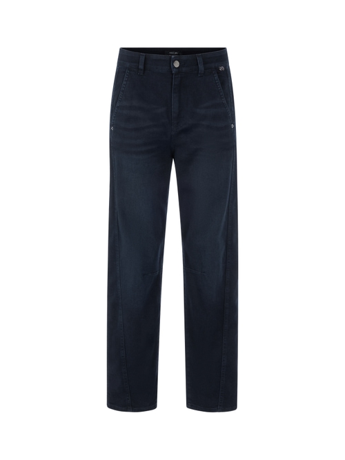 Marc Cain Women's Blue Ruma Relaxed-Fit Jeans With O-Shape, 18 (N6)
