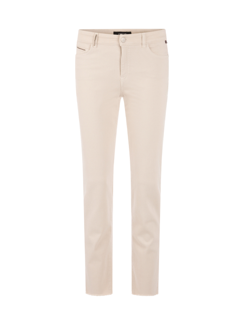 Marc Cain Women's White Silea ‘Rethink Together’ Jeans, 18 (N6)