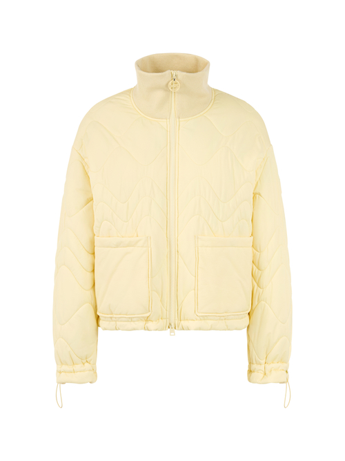Marc Cain Women's Yellow Quilted Jacket, 20 (N7)