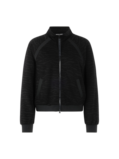Marc Cain Women's Black Sporty Blouson Jacket, 10 (N2)