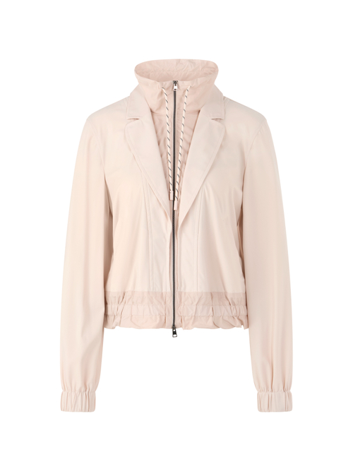 Marc Cain Women's White ‘Rethink Together’ Lightweight Jacket, 12 (N3)