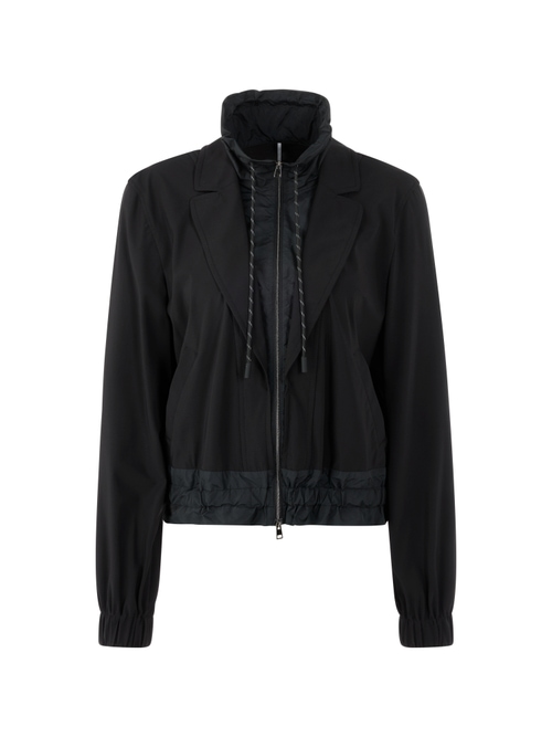 Marc Cain Women's Black ‘Rethink Together’ Lightweight Jacket, 12 (N3)