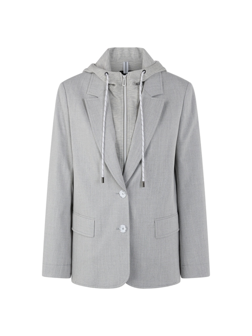 Marc Cain Women's Grey Sporty Blazer, 12 (N3)