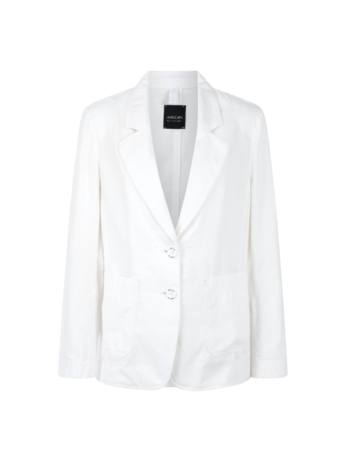 Marc Cain Women's White Loose Blazer, 12 (N3)