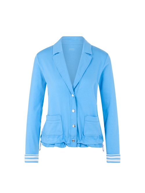 Marc Cain Women's Blue Sporty Blazer, 20 (N7)