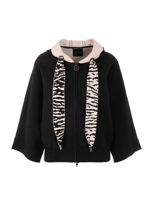 Marc Cain Women's Black ‘Rethink Together’ Cardigan, 14 (N4)