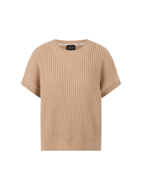 Marc Cain Women's Brown ‘Knitted In Germany’ Chunky Knit Jumper, 16 (N5)