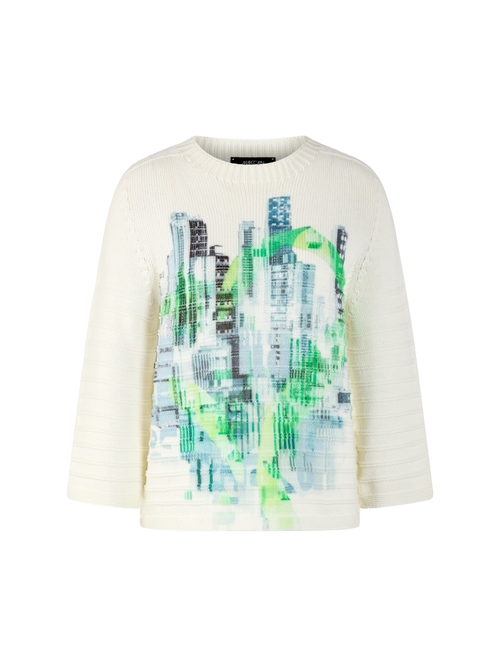 Marc Cain Women's Green ‘Knitted In Germany’ Jumper, 16 (N5)