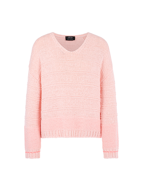 Marc Cain Women's Red ‘Knitted In Germany’ Jumper, 18 (N6)