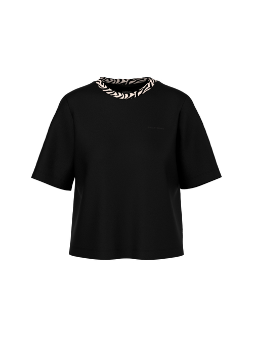 Marc Cain Women's Black Classic T-Shirt, 16 (N5)