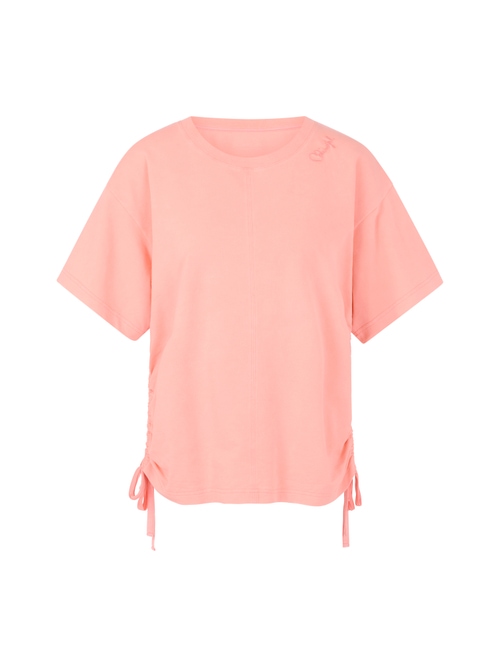 Marc Cain Women's Red T-Shirt With Gathering, 20 (N7)