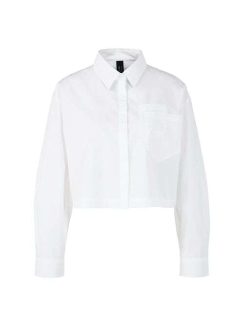 Marc Cain Women's White ‘Rethink Together’ Short Blouse, 14 (N4)