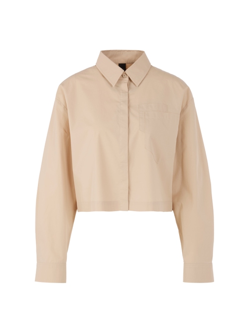 Marc Cain Women's Brown ‘Rethink Together’ Short Blouse, 20 (N7)