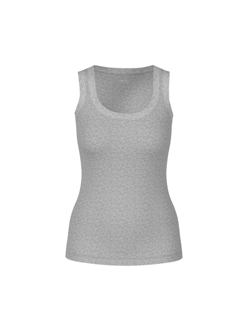 Marc Cain Women's Grey Basic Top Made From Stretch Cotton, 10 (N2)